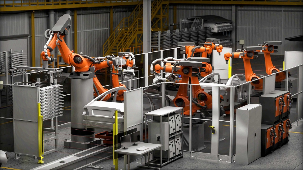 Digital twin di impianti industriali