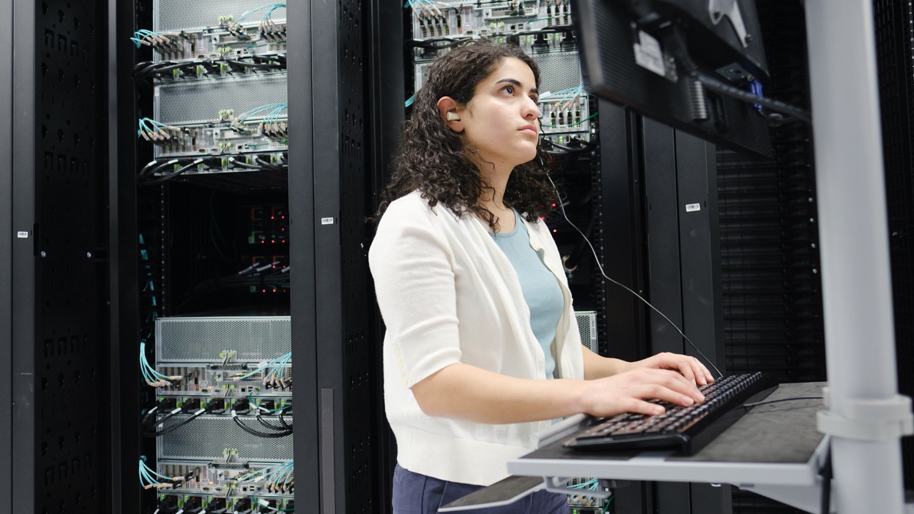 A DGX Platform and Data Center administrator at work